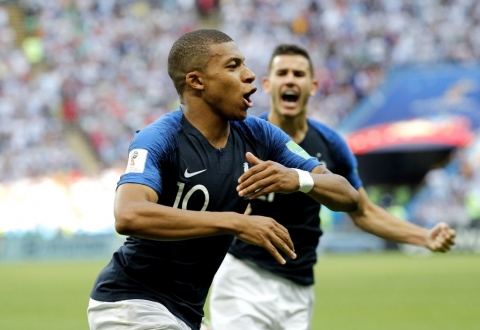 Mbappé gólöröm Argenína ellen