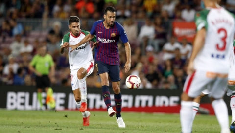 Barcelona - Alaves 3-0, Busquets