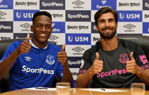 Everton: Mina és Gomes