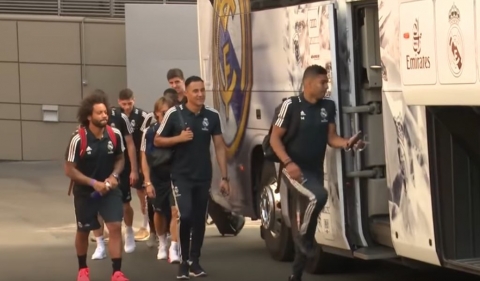 Real Madrid busz