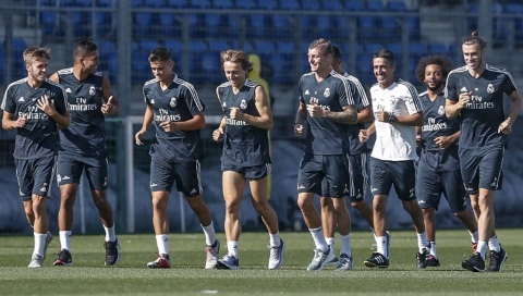 Real Madrid edzés
