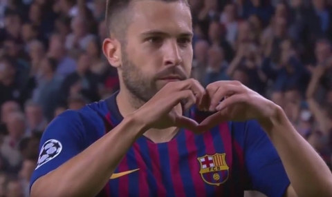 Barcelona - Inter 2-0, Jordi Alba