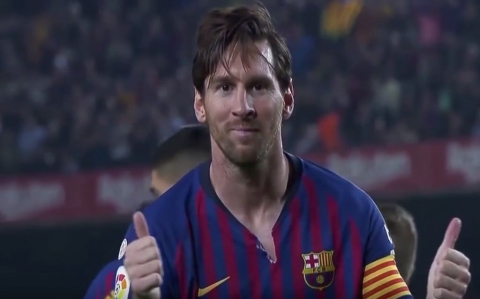 Messi gólöröm a Sevilla ellen