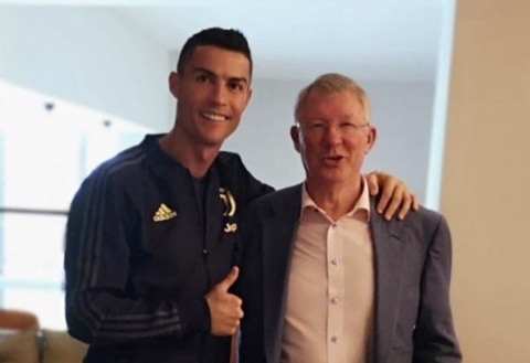 Cristiano Ronaldo és Sir Alex Ferguson