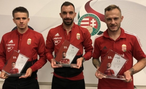 Nagy Ádám, Fiola Attila és Lovrencsics Gergő