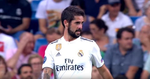 Real Madrid - Levante, Isco a keretben