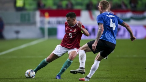 Magyarország - Észtország 2-0, Szalai