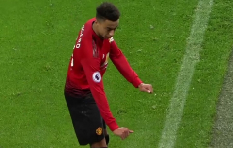 Manchester United - Arsenal 2-2, Lingard