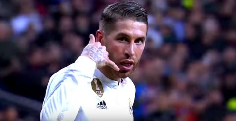 Real Madrid - Girona 4-2, Ramos