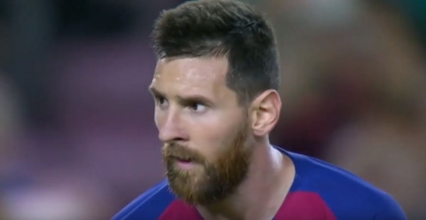 Barcelona - Sevilla 4-0, Messi