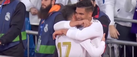 Real Madrid, Casemiro, Lucas Vázquez gólöröm