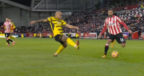 Premier League, 16. forduló, Brentford - Watford