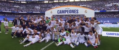 Real Madrid, bajnok 35.