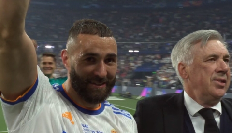 Bajnokok Ligája döntő: Benzema és Ancelotti