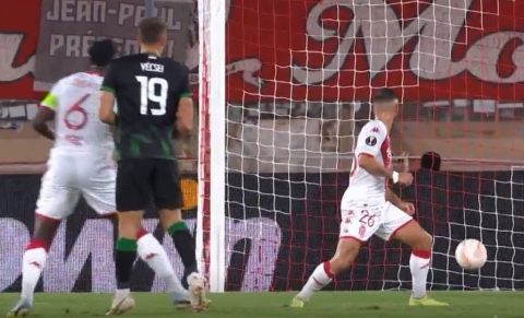Monaco - Ferencváros 0-1, Vécsei