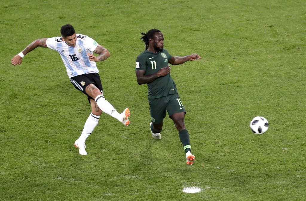 Nigéria - Argentína 1-2 Rojo győztes gólt lőtt