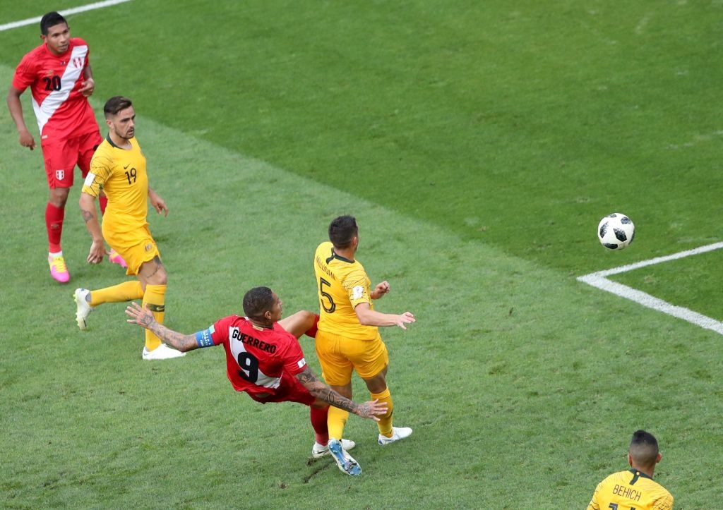 Ausztrália - Peru 0-2 (Guerrero gólja)