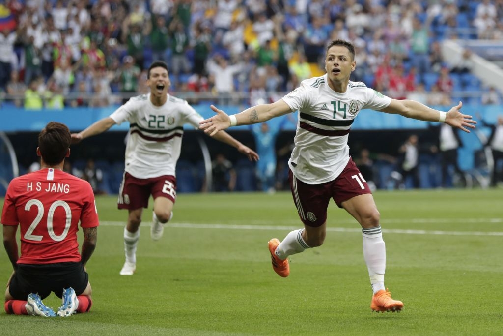 Javier Hernandez gólöröm Dél-Korea ellen