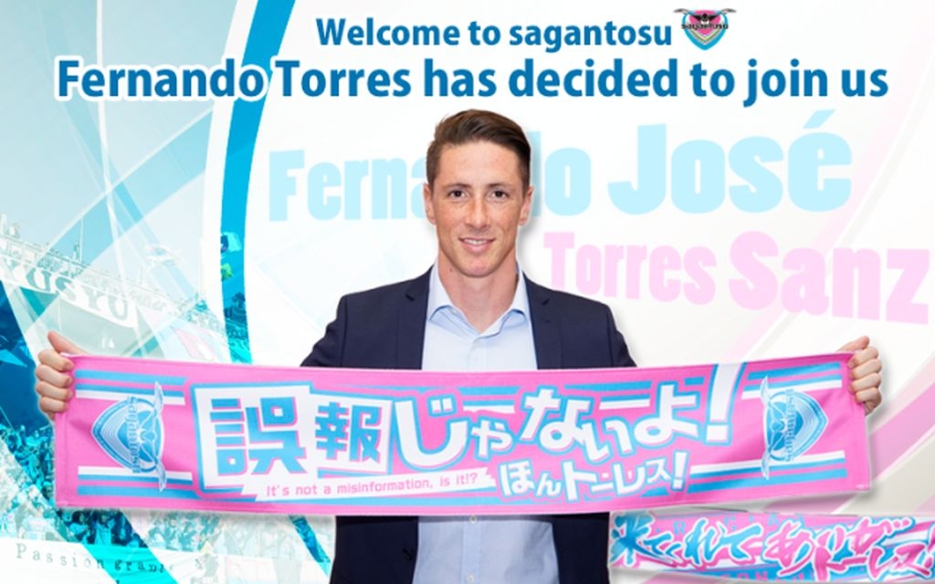 Fernando Torres a Sagan Tosu játékosa