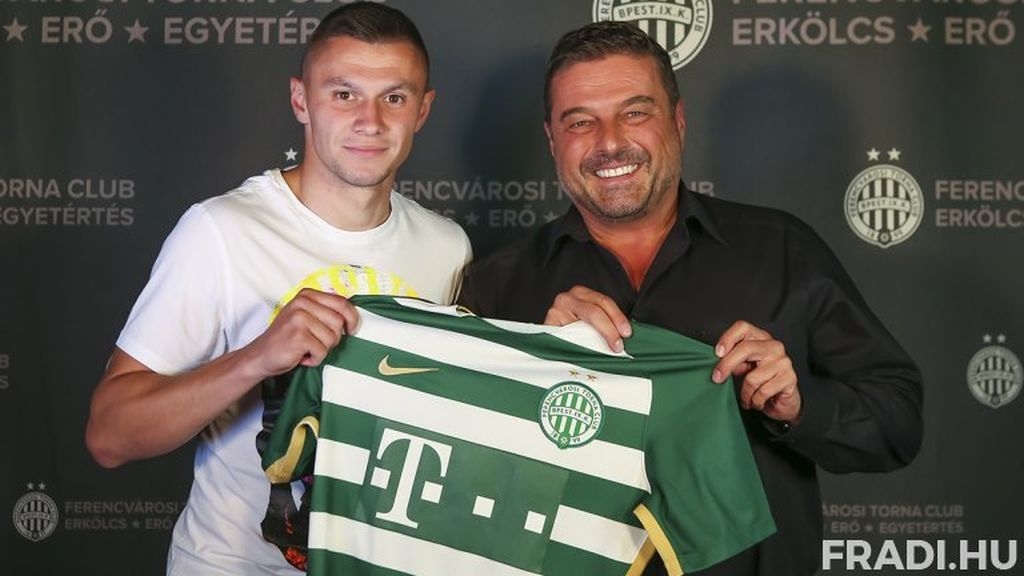 Oleksandr Zunkov a Fradihoz igazolt