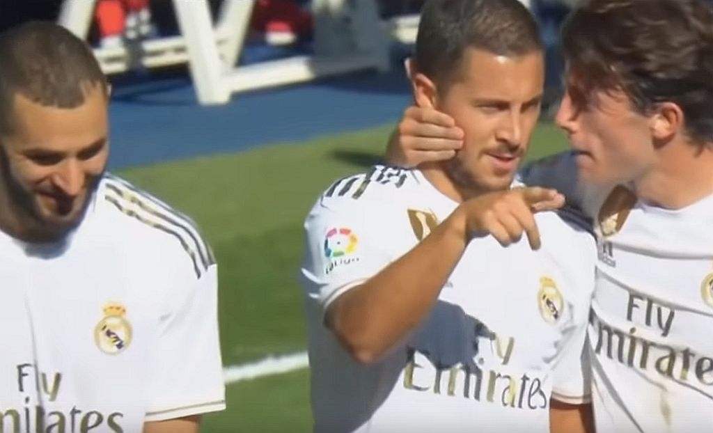 Real Madrid - Granada 4-2, Hazard