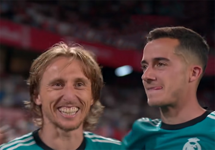 Real Madrid, Modric, Lucas Vazquez