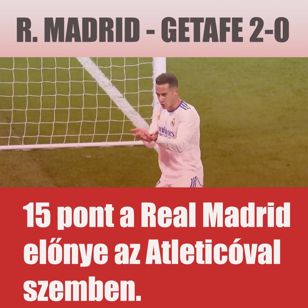 Real Madrid - Getafe 2-0