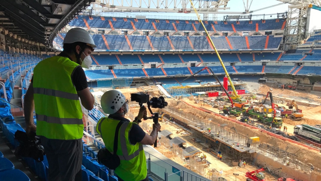 A Real Madrid stadionjának átalakulása