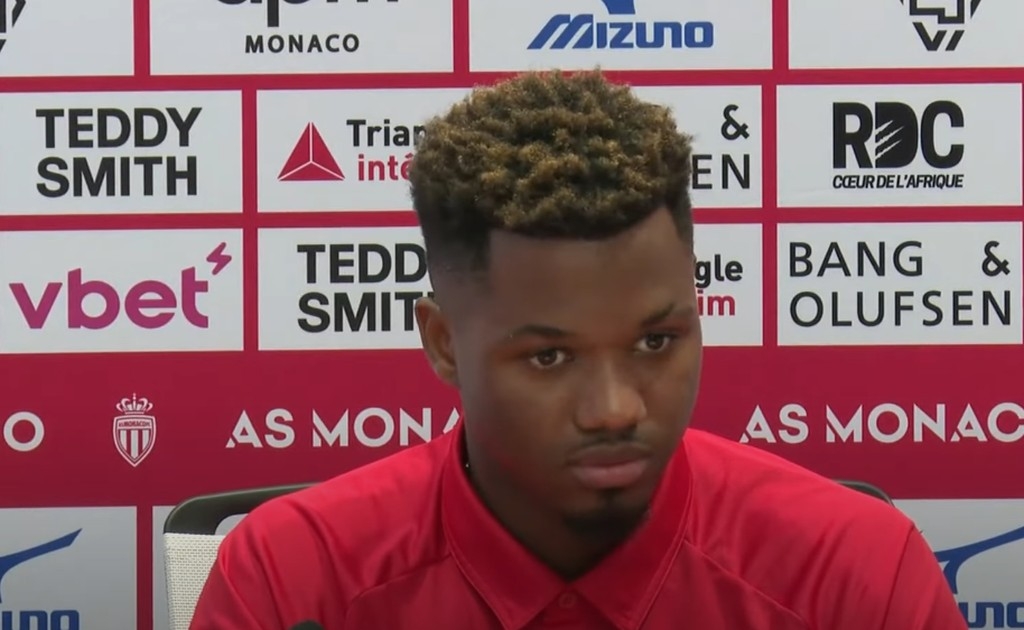 Ansu Fati, Monaco, sajtótájékoztató
