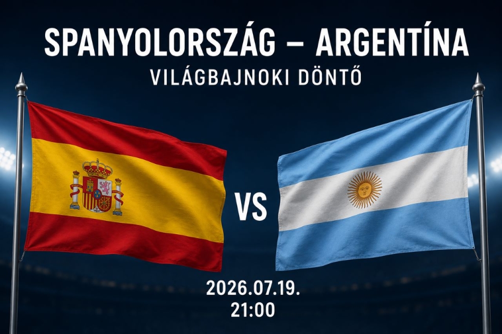 Spanyolország - Argentína, döntő