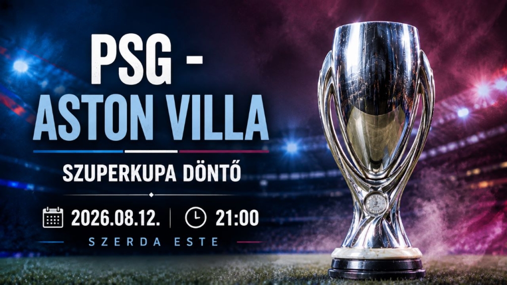 PSG - Aston Villa, Szuperkupa Döntő
